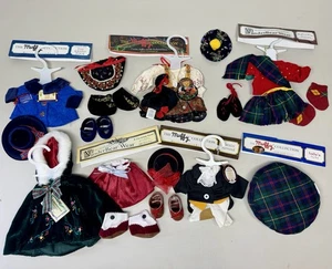Muffy Vanderbear Outfit Lot Grand Tour Czarina Horsin’ Christmas Carol Highland - Bild 1 von 15