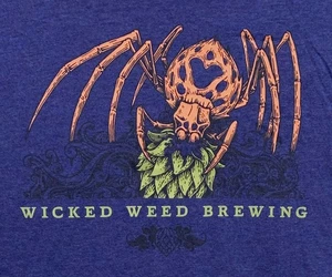 T-Shirt LRG "Wicked Weed Brewing" Asheville NC T-Shirt - Picture 1 of 4