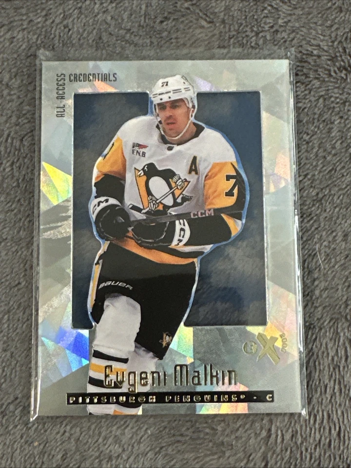 Evgeni Malkin Parallel 2023-24 Skybox E-X 2000 All-Access Credentials #25 - Image 1 of 2