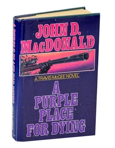 John D MacDONALD / A PURPLE PLACE FOR DYING 1st Edition 1976 #204141 - Picture 1 of 1