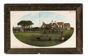 AT THE 1st TEE, MONTROSE: Angus postcard (C92325) - Bild 1 von 1