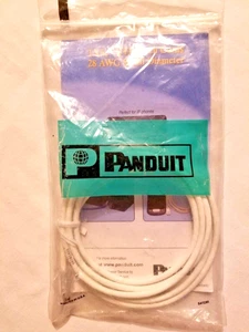 Cat5e Patch Cord 28 AWG Small Diameter Panduit TX5e  - Picture 1 of 5