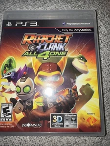 Sony Playstation 3 PS3 Ratchet and Clank All 4 One Komplett Getestet - Bild 1 von 3