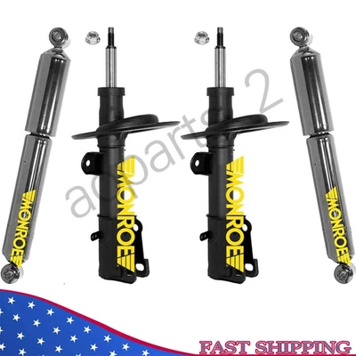 Amortiguadores delanteros traseros Monroe puntales para Chrysler Town & Country Voyager 2001 Foto 1 de 4