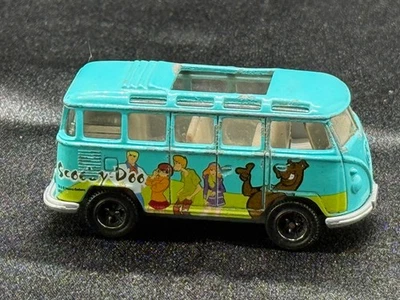 Matchbox Scooby-Doo VW Transporter Van Bus 1998 Mattel 1:58 Hanna Barbera Foto 1 de 4