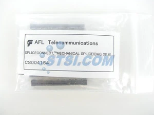 Empalme mecánico de fibra óptica AFL CS004154 SpliceConnect, paquete de 6 ~STSI - Imagen 1 de 3