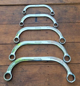 EXPERT by MAC TOOLS 5-PIECE HALF MOON OBSTRUCTION WRENCH SET SAE 3/8 - 13/16 EC - Picture 1 of 7
