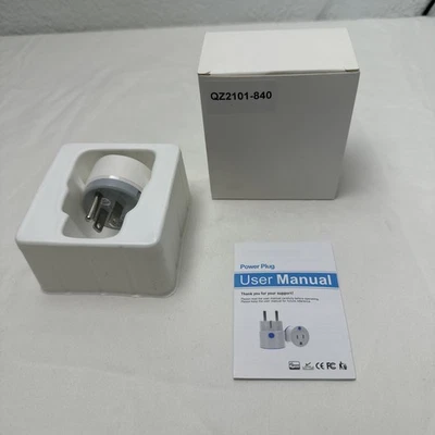 Qolsys QZ2101-840 Z-Wave Plus IQ Enchufe Inteligente Lote de 3 Envío Rápido Gratis Foto 1 de 4