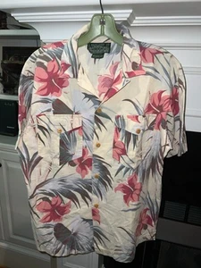 Polo Ralph Lauren Country vintage uomo camicia hawaiana piccola - Foto 1 di 3