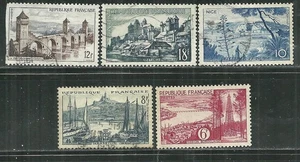 FRANKREICH 774-78 GEBRAUCHT VERSCHIEDENE ANSICHTEN - Bild 1 von 1