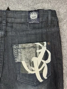 Rock & Republic Womens 30 Black Distressed Jeans RN110113 Style Code SKN0350 - Picture 1 of 18