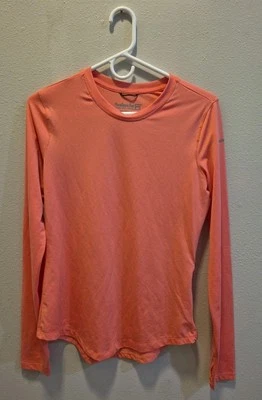 Camisa Avalanche Feminina Activewear M Coral Manga Longa Absorção de Umidade  - Imagem 1 de 4