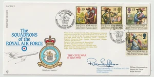 16/6/1992 UK GB FDC - English Civil War - Squadrons of Royal Air Force - HANDSIG - Picture 1 of 2