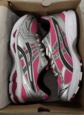 ASICS Gel-Nimbus 14 Running Shoes Pink Silver Black Size 43.5 - Bild 1 von 4