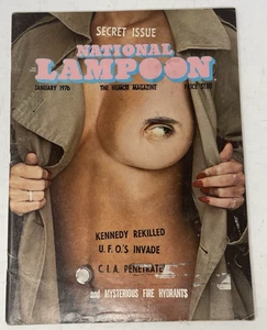 National Lampoon Magazine January 1976 Secret Issue Humor - Picture 1 of 3