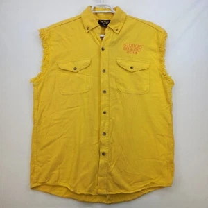 Bikerwear USA Sturgis Black Hills Rally Sleeveless Shirt 2014 Girl Men's XL - Picture 1 of 7