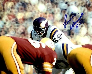Signed 8x10 LONNIE WARWICK Minnesota Vikings Autographed photo - w/COA - Picture 1 of 1