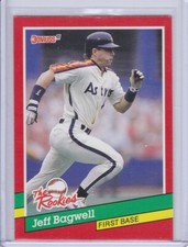 Jeff Bagwell 1991 Donruss The Rookies Card 30 Grade NMMT