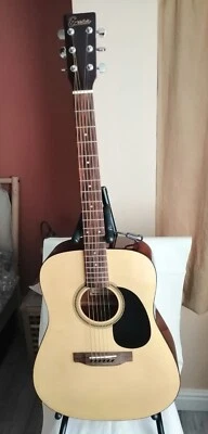 Guitarra eléctrica/acústica Encore + bolsa blanda acolchada de Stag Foto 1 de 4