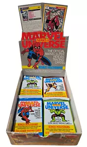 EIN VERSIEGELTES PACK VON 1991 MARVEL UNIVERSE SERIE II TRADING CARDS - Bild 1 von 1