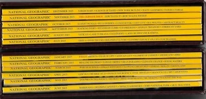 National Geographic magazines 2015 complete set with binders - Picture 1 of 1