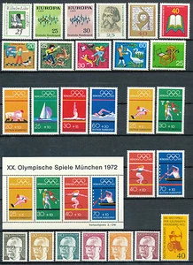 Bundespost jaargang 1972 postfris - Picture 1 of 2
