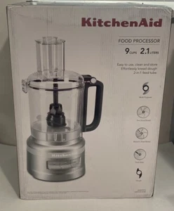 NEW KitchenAid 9 Cup Food Processor Plus - 9 Cup Work Bowl 3 Speed Options - Picture 1 of 7