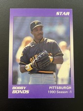 1990 Star Barry Bonds Barry Bonds Bobby Bonds (Name Spelled Bobby) #3.2 Pirates