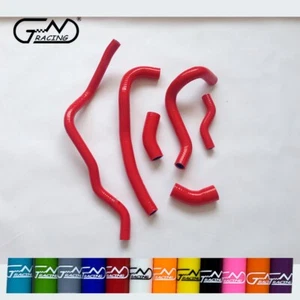 Fit Yamaha V-Max 1200 VMAX VMX12 Silicone Radiator Coolant Hoses Pipes Kit Red - Picture 1 of 10