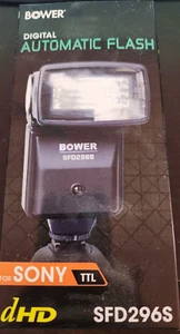Bower Digital Automatic Flash for Sony TTL dHD SFD296S - New - Picture 1 of 6