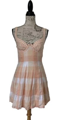 For Love And Lemons Eugene Gingham Dress Size Small. Comfortable and Chic. - Image 1 of 4
