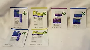 Derma E: Eye Creme, Purifying Mask, Scrub, Day Creme Samples - Lot of 6 - Picture 1 of 5