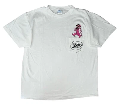 Camiseta Grande De Colección Años 90 Paramount Parks Snagglepuss 1994 Hanna Barbera Dibujos Animados Foto 1 de 4