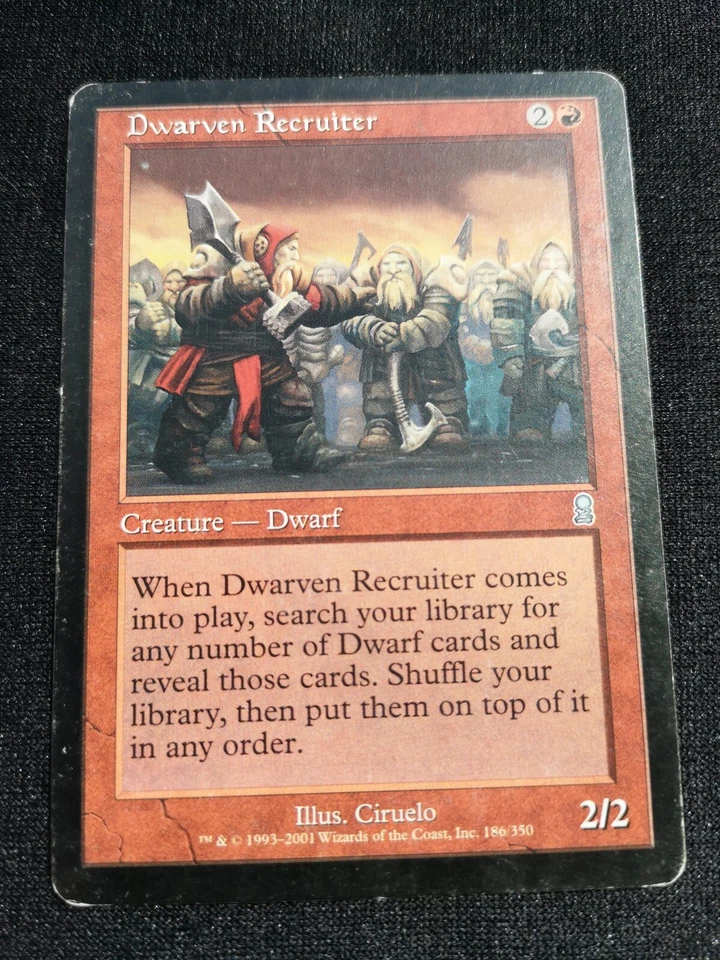 Dwarven Recruiter - Odyssey - LP - EN - 186 - Image 1 of 1