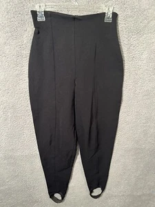 Jenne Maag Rear Zip Stretch Dress Pleated Dress Pants Women's S Black - Picture 1 of 8
