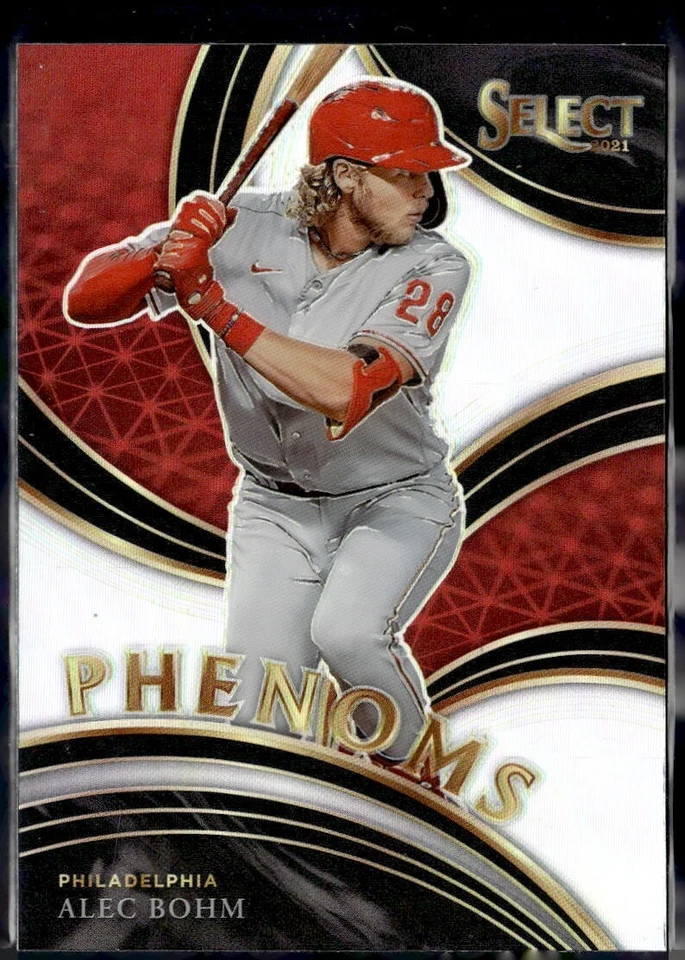 2021 PANINI SELECT PHENOMS SILVER #PH-4 ALEC BOHM - Image 1 of 2