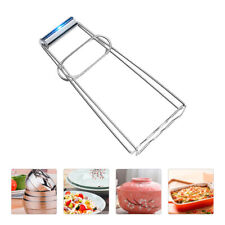 Bowl Pot Stainless Steel Plate Holder Hot Pan Tongs Lifter Pizza Gripper Tool