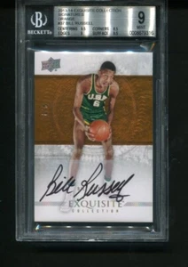 2013-14 Exquisite Collection Signatures Bill Russell Auto Orange 6/6 BGS 9 - Picture 1 of 2