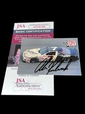 Alan Kulwicki 1991 PRO SET RACING ARMY #134 NASCAR RACING signed card JSA COA