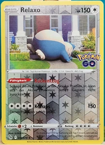 POKEMON - Pokemon Go - Relaxo - 055/078 REVERSE HOLO - deutsch - Bild 1 von 1