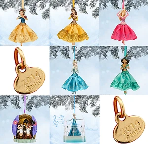 Cuaderno de bocetos de la tienda Disney adorno de Navidad Belle Aurora jazmín Blancanieves 2014 - Imagen 1 de 37