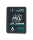 New!! From JAPAN   Mercedez Formula 1 F1 Display Pins Nico Rosberg Helmet 2015
