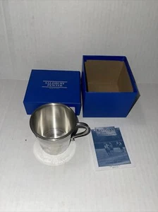 Salisbury Peltre Kentucky Julep Bebé Taza Grabada CMA USADA Personalizada Estate - Imagen 1 de 5