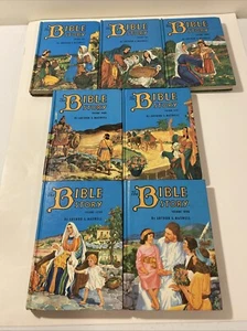 The Bible Story Arthur Maxwell 7 Books Volumes 1 - 5, 7, 9 Library Used Hardback - Imagen 1 de 20