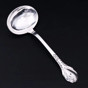 Evald Nielsen. Nein. 3. Silberne Suppenpfanne. 32 cm. - Bild 1 von 1