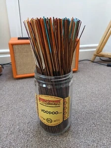 284 Assorted Wild Berry 11" Incense Sticks in Official Voodoo Jar - Picture 1 of 1