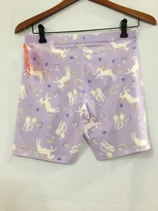 New Wonder Nation  Unicorn Shorts Girls Tough Cotton Lilac XL Plus - Picture 1 of 3