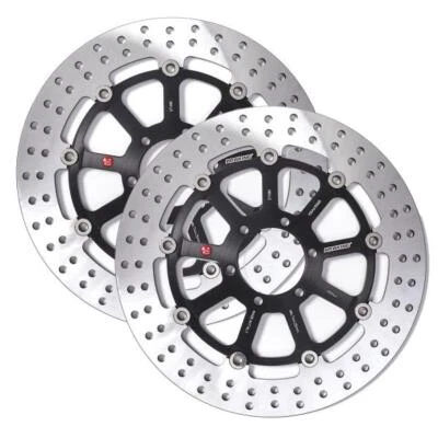 Coppia dischi freno anteriori Braking R-Stx Ducati Monster 695 2006-2008 Foto 1 de 4