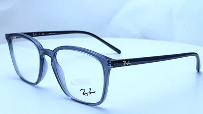 Ray-Ban RB7185 5995 Transparente Violeta Rectángulo Unisex Anteojos 52mm Foto 1 de 4