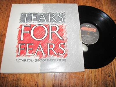 TEARS FOR FEARS - MOTHERS TALK BEAT OF THE DRUM MIX - MERCURY 12" SINGLE - Image 1 of 2